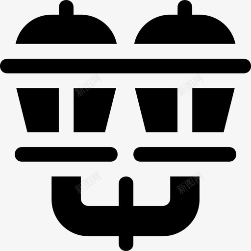 壁灯复古装饰12填充图标svg_新图网 https://ixintu.com 填充 壁灯 复古装饰12