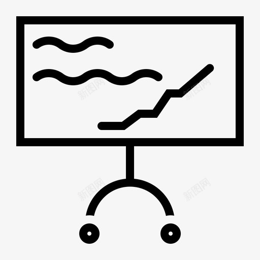 会议板设备办公室图标svg_新图网 https://ixintu.com 会议板 办公室 办公设备 设备