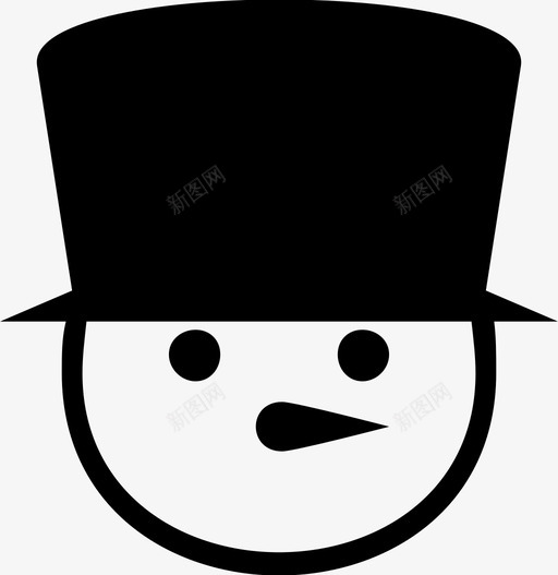 圣诞节孩子们节日图标svg_新图网 https://ixintu.com 圣诞节 孩子们 节日 雪 雪人
