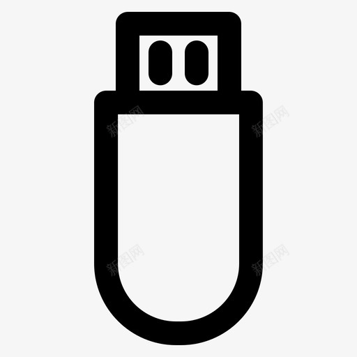 U盘卡数据图标svg_新图网 https://ixintu.com U盘 卡 数据