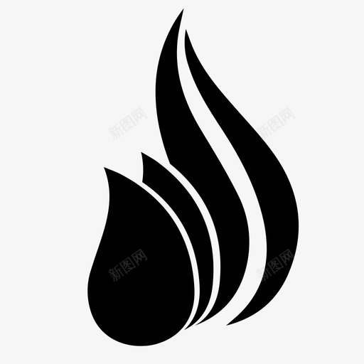 火烧营火图标svg_新图网 https://ixintu.com 火 烈火 烧 营火