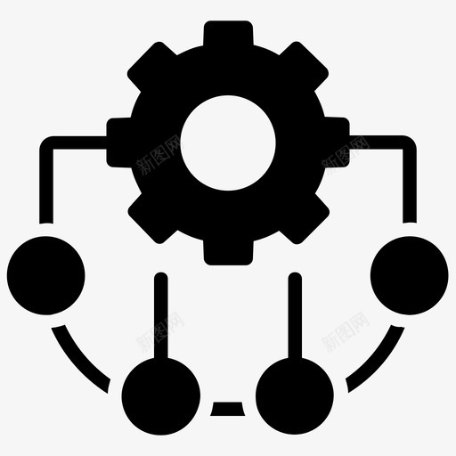 opportunitymanagementcrmom图标svg_新图网 https://ixintu.com crm om opportunitymanagement 声誉管理图示符图标 开发机会 设置 风险管理