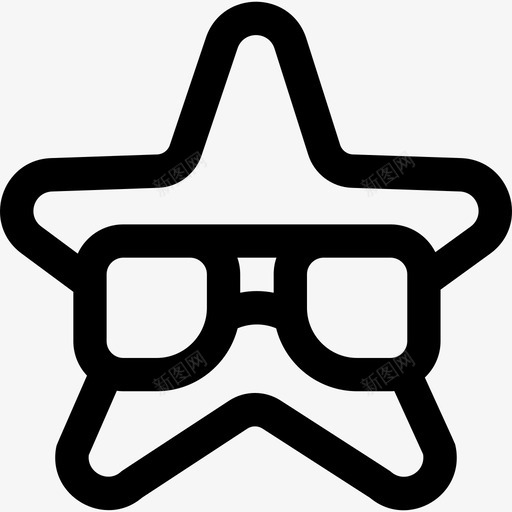 明星音乐节6直系图标svg_新图网 https://ixintu.com 明星 直系 音乐节6