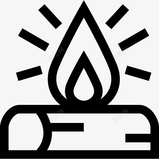 篝火冒险5直系图标svg_新图网 https://ixintu.com 冒险5 直系 篝火