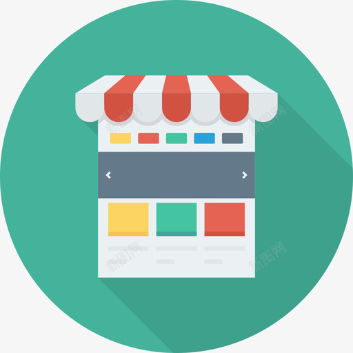 网上商店网页用户界面循环图标svg_新图网 https://ixintu.com 循环 网上商店 网页设计用户界面