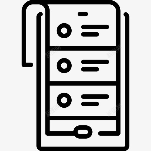 列表对话资产3线性图标svg_新图网 https://ixintu.com 列表 对话资产3 线性