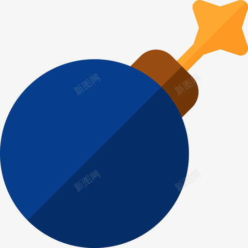 炸弹万圣节50平装图标svg_新图网 https://ixintu.com 万圣节50 平装 炸弹