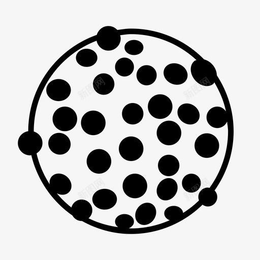 巧克力糖果甜的图标svg_新图网 https://ixintu.com 巧克力 特鲁菲尔 甜的 糖果