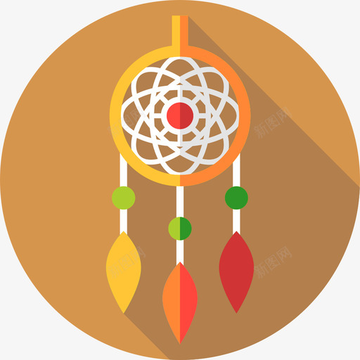 捉梦者嬉皮士公寓图标svg_新图网 https://ixintu.com 公寓 嬉皮士 捉梦者