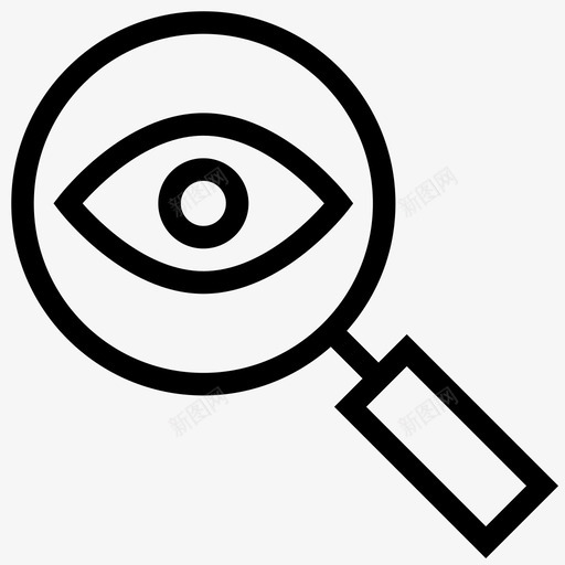 搜索查找检查图标svg_新图网 https://ixintu.com 搜索 查找 查看 检查 概念混合3