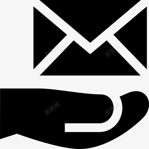邮件邮局5已填充图标svg_新图网 https://ixintu.com 已填充 邮件 邮局5