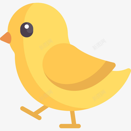 鸡动物和自然扁平图标svg_新图网 https://ixintu.com 动物和自然 扁平 鸡