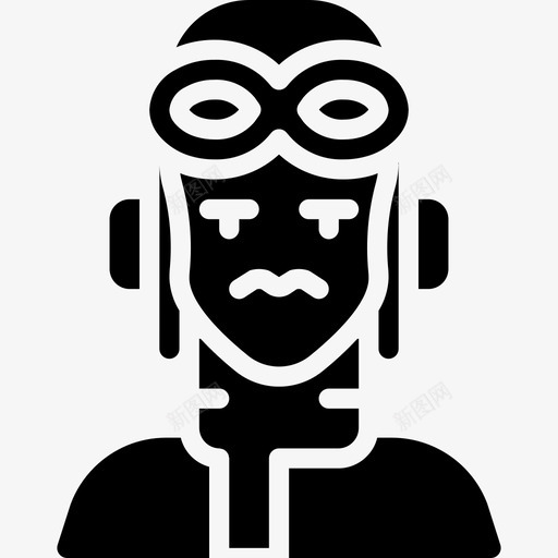飞行员职业7已满图标svg_新图网 https://ixintu.com 已满 职业7 飞行员