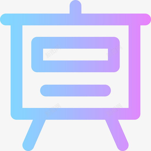 呈现财务53梯度图标svg_新图网 https://ixintu.com 呈现 梯度 财务53