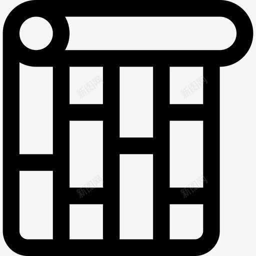 壁纸建筑构造9线性图标svg_新图网 https://ixintu.com 壁纸 建筑构造9 线性