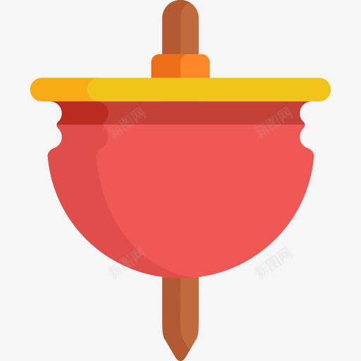 旋转器玩具16扁平图标svg_新图网 https://ixintu.com 扁平 旋转器 玩具16
