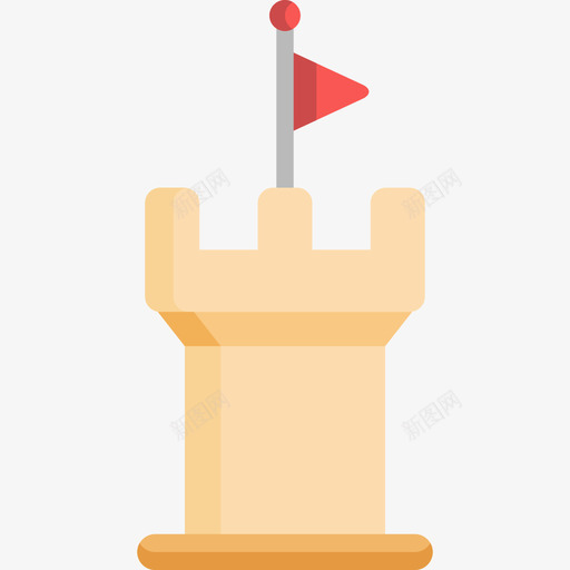 城堡游乐场13公寓图标svg_新图网 https://ixintu.com 公寓 城堡 游乐场13