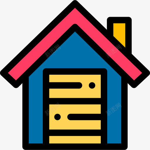 金属盲板实物资产15线性颜色图标svg_新图网 https://ixintu.com 实物资产15 线性颜色 金属盲板