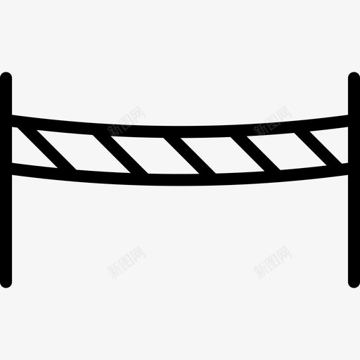 沙滩排球运动49直线型图标svg_新图网 https://ixintu.com 沙滩排球 直线型 运动49