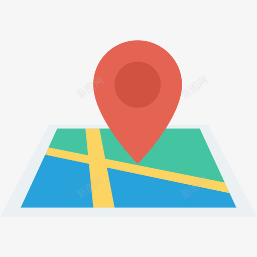 地理位置购物和电子商务公寓图标svg_新图网 https://ixintu.com 公寓 地理位置 购物和电子商务