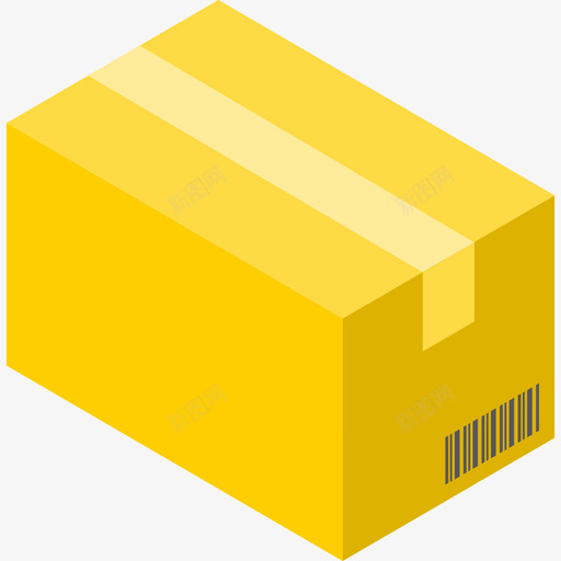 购物箱45号扁平图标svg_新图网 https://ixintu.com 45号 扁平 购物箱