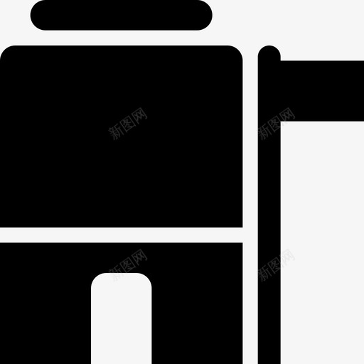 外交使团建筑基础设施图标svg_新图网 https://ixintu.com 人道协调厅人道主义图标v02 基础设施 外交使团 建筑