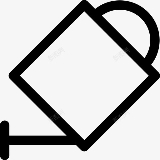 喷壶农业11直线型图标svg_新图网 https://ixintu.com 农业11 喷壶 直线型