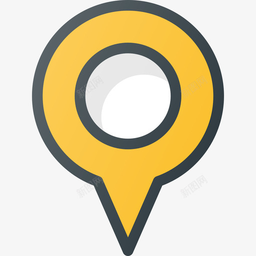 引脚地图和位置4线颜色图标svg_新图网 https://ixintu.com 地图和位置4 引脚 线颜色