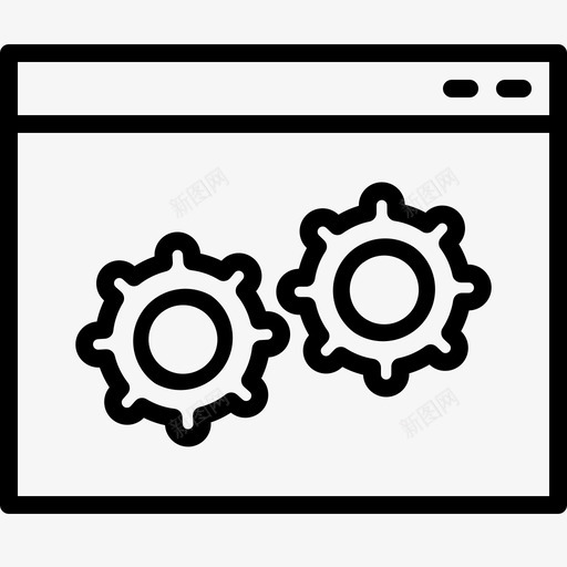 自定义应用程序程序图标svg_新图网 https://ixintu.com 应用程序 程序 编程 自定义 软件