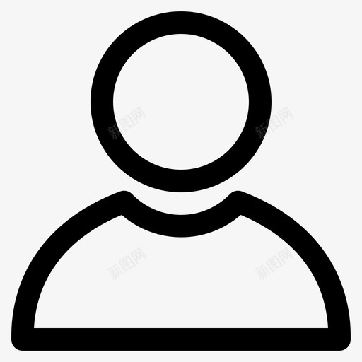 用户业务男人图标svg_新图网 https://ixintu.com 业务 人 女人 用户 男人