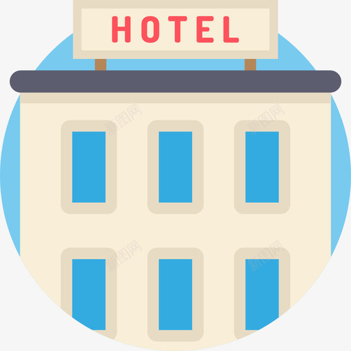 酒店酒店服务8公寓图标svg_新图网 https://ixintu.com 公寓 酒店 酒店服务8