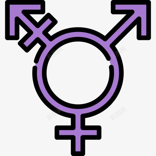 标志世界骄傲日线条颜色图标svg_新图网 https://ixintu.com 世界骄傲日 标志 线条颜色