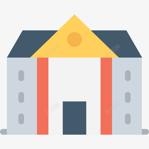 7号楼公寓图标svg_新图网 https://ixintu.com 7号楼 公寓