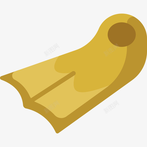 平底航海鳍状肢图标svg_新图网 https://ixintu.com 平底航海鳍状肢