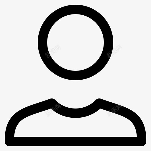用户业务男人图标svg_新图网 https://ixintu.com 业务 人 女人 用户 男人