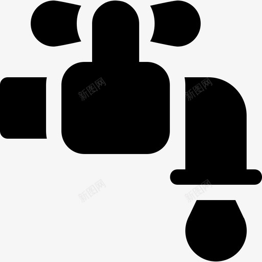 水龙头农用12充满图标svg_新图网 https://ixintu.com 充满 农用12 水龙头