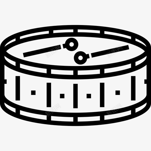 鼓啤酒节13直线型图标svg_新图网 https://ixintu.com 啤酒节13 直线型 鼓