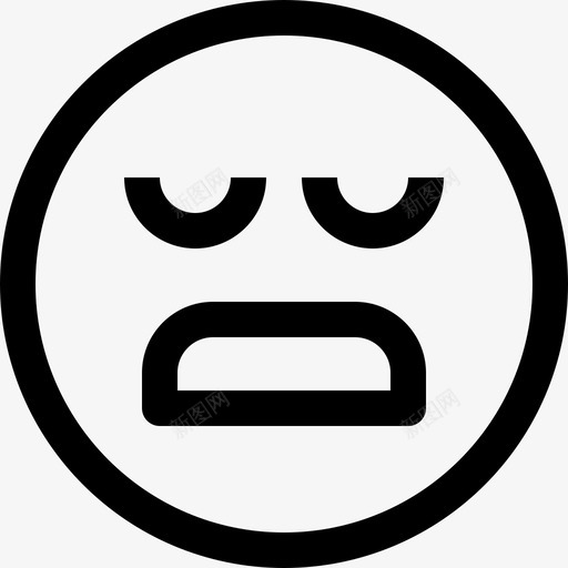 思考情感直率图标svg_新图网 https://ixintu.com 思考 情感 直率