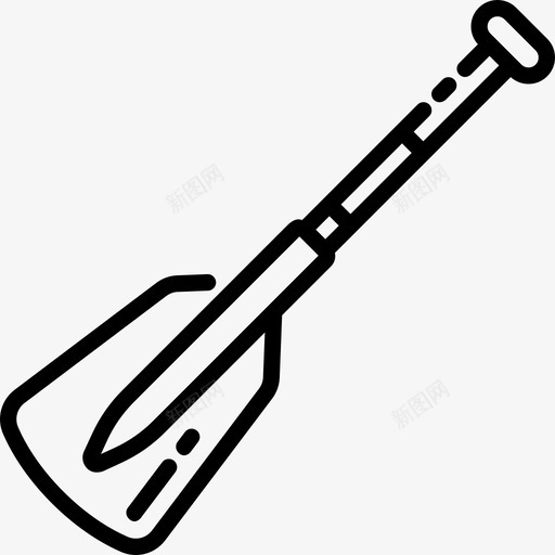划船夏季运动4直线型图标svg_新图网 https://ixintu.com 划船 夏季运动4 直线型