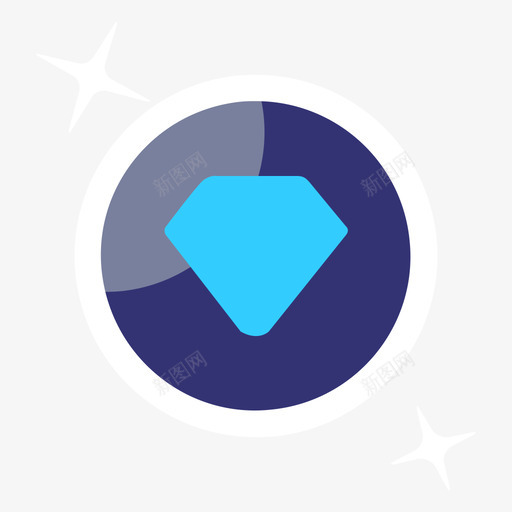 会员等级-钻石-A-iconsvg_新图网 https://ixintu.com 会员等级-钻石-A-icon