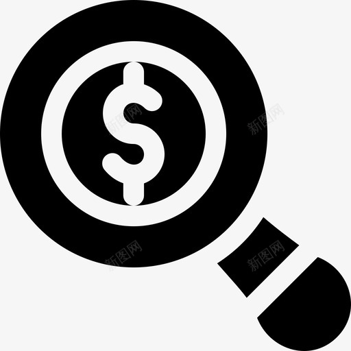 搜索财务40已填充图标svg_新图网 https://ixintu.com 已填充 搜索 财务40