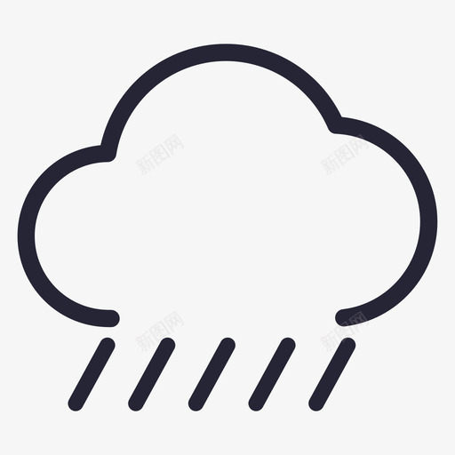极端强降雨svg_新图网 https://ixintu.com 极端强降雨