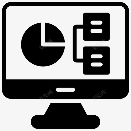 分析商业研究数据计算图标svg_新图网 https://ixintu.com 分析 商业研究 数据可视化字形图标 数据计算 数据评估 统计分析 网站仪表板