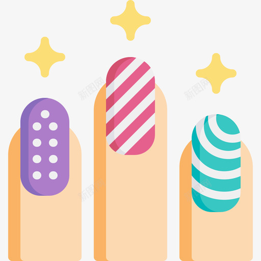 钉子购物中心8扁平图标svg_新图网 https://ixintu.com 扁平 购物中心8 钉子