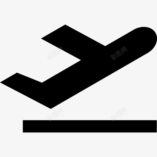 飞机飞行天空图标svg_新图网 https://ixintu.com 天空 旅行 飞机 飞行