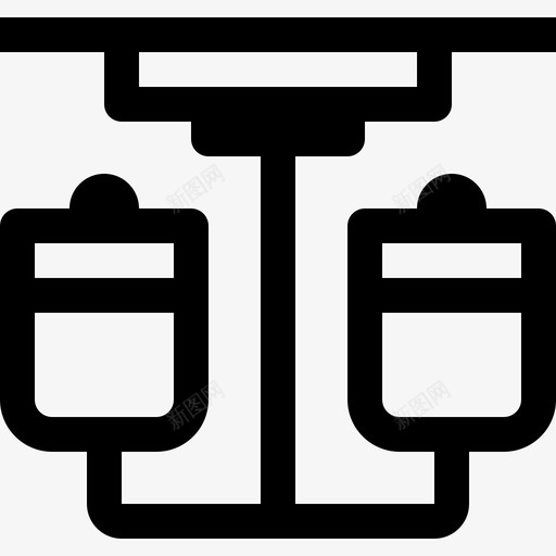 灯具家具和家居3线性图标svg_新图网 https://ixintu.com 家具和家居3 灯具 线性