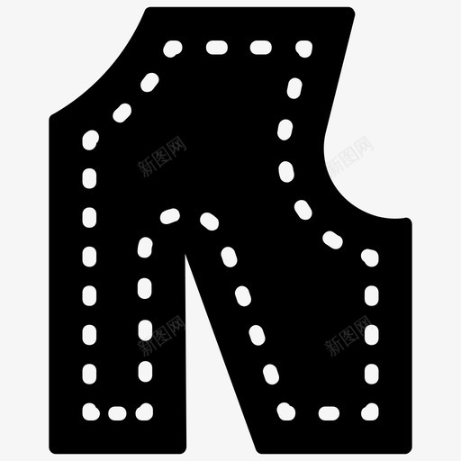 缝纫图案布料切割布料碎片图标svg_新图网 https://ixintu.com 布料切割 布料碎片 缝纫和针线雕刻图标 缝纫图案