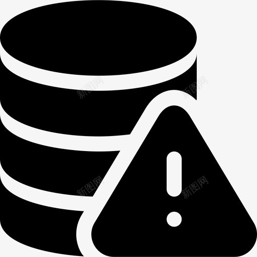 服务器数据安全7已填充图标svg_新图网 https://ixintu.com 已填充 数据安全7 服务器