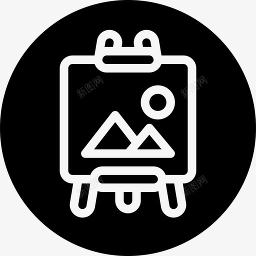 画布艺术3填充图标svg_新图网 https://ixintu.com 填充 画布 艺术3