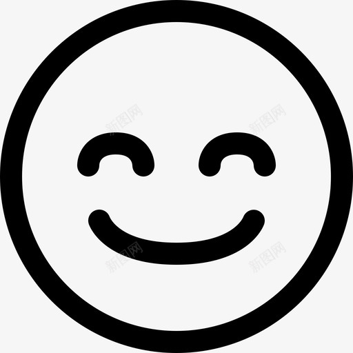 表情满意头像表情符号图标svg_新图网 https://ixintu.com 头像 脸 表情满意 表情符号 表情表情